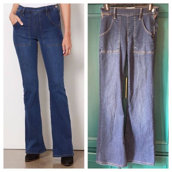 Frame Le Flare De Francoise Jeans high waist flare jeans 25 - Picture 1 of 9